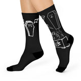 Cushioned Crew Socks - COFFIN CLVB