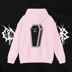 Y2CC HOODIE PINK - COFFIN CLVB