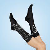 Cushioned Crew Socks - COFFIN CLVB