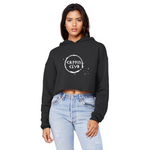 COFFIN CLVB CROPPED HOODIE - COFFIN CLVB