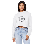 COFFIN CLVB CROPPED HOODIE - COFFIN CLVB