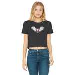 SKULL BAT CROP TOP - COFFIN CLVB